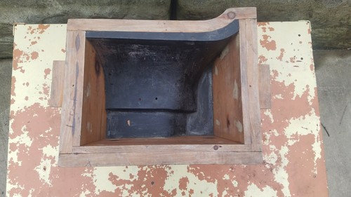 Vintage Wooden Industrial Foundry Mold Pattern Architecture Design Decor