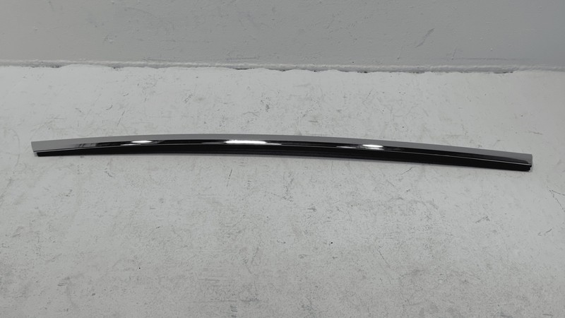 Used 2012-20 Tesla Model S Rear Driver Side Door Window Belt Outer Molding OEM Chrome