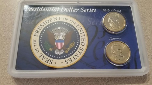 2009 JAMES K. POLK DOLLAR MANIA P & D NEW B.U. SET OF 3 TWO-COIN SETS W/COA'S
