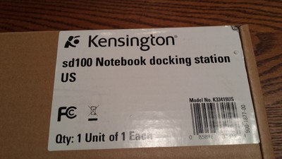 Kensington SD100 Docking Station