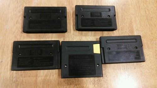 SEGA GENESIS LOT OF 5 GAMES  Untested