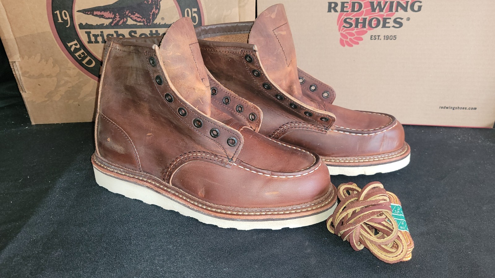 REDWING　1907 1907 Classic Moc Toe Copper Rough & Tough – Red Wing Amsterdam