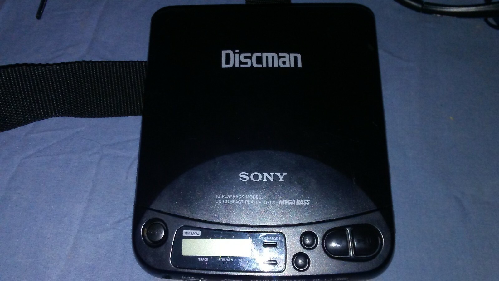 Vintage SONY Discman Compact Disk Player Portable CD Player Walkman (WORKING)