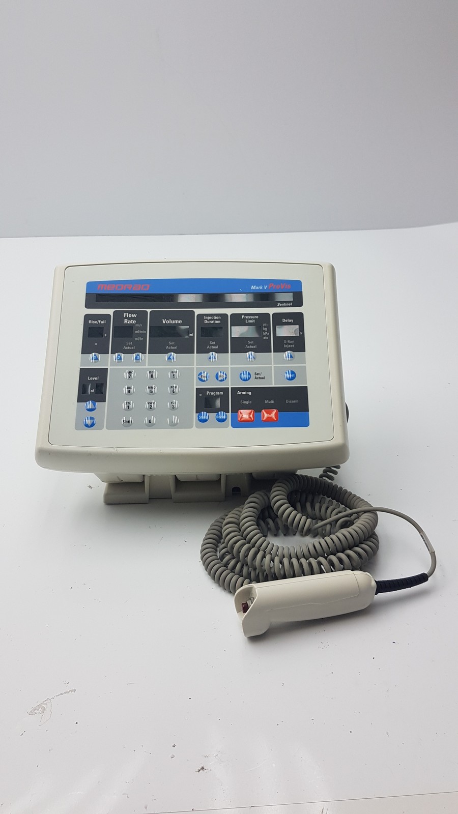 Medrad Mark V Provis RD Injector Control Panel Power Console