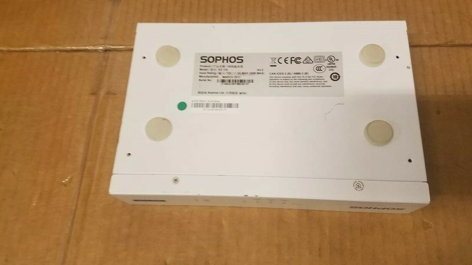 Sophos XG 115 Firewall Security Appliance