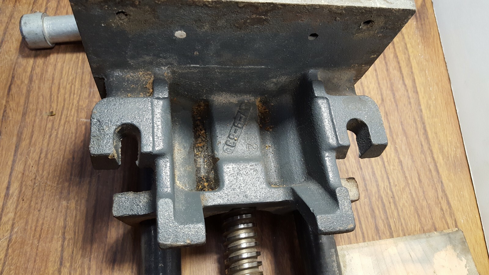 Vintage Wilton W9-63 Under Bench Woodworking Vise 7