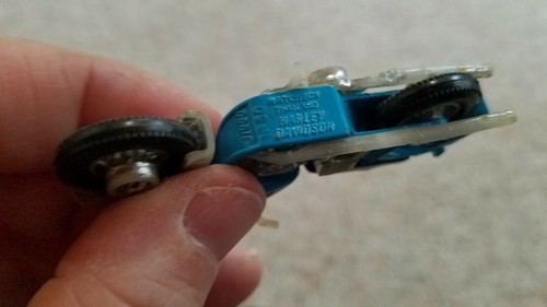 Vintage 1980 Matchbox Harley Davidson #50 ~Made In Thailand~Blue