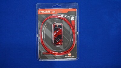 PICkit3 Programmer Microchip MPLAB PICkit 3 PIC In-Circuit Debugger genuine