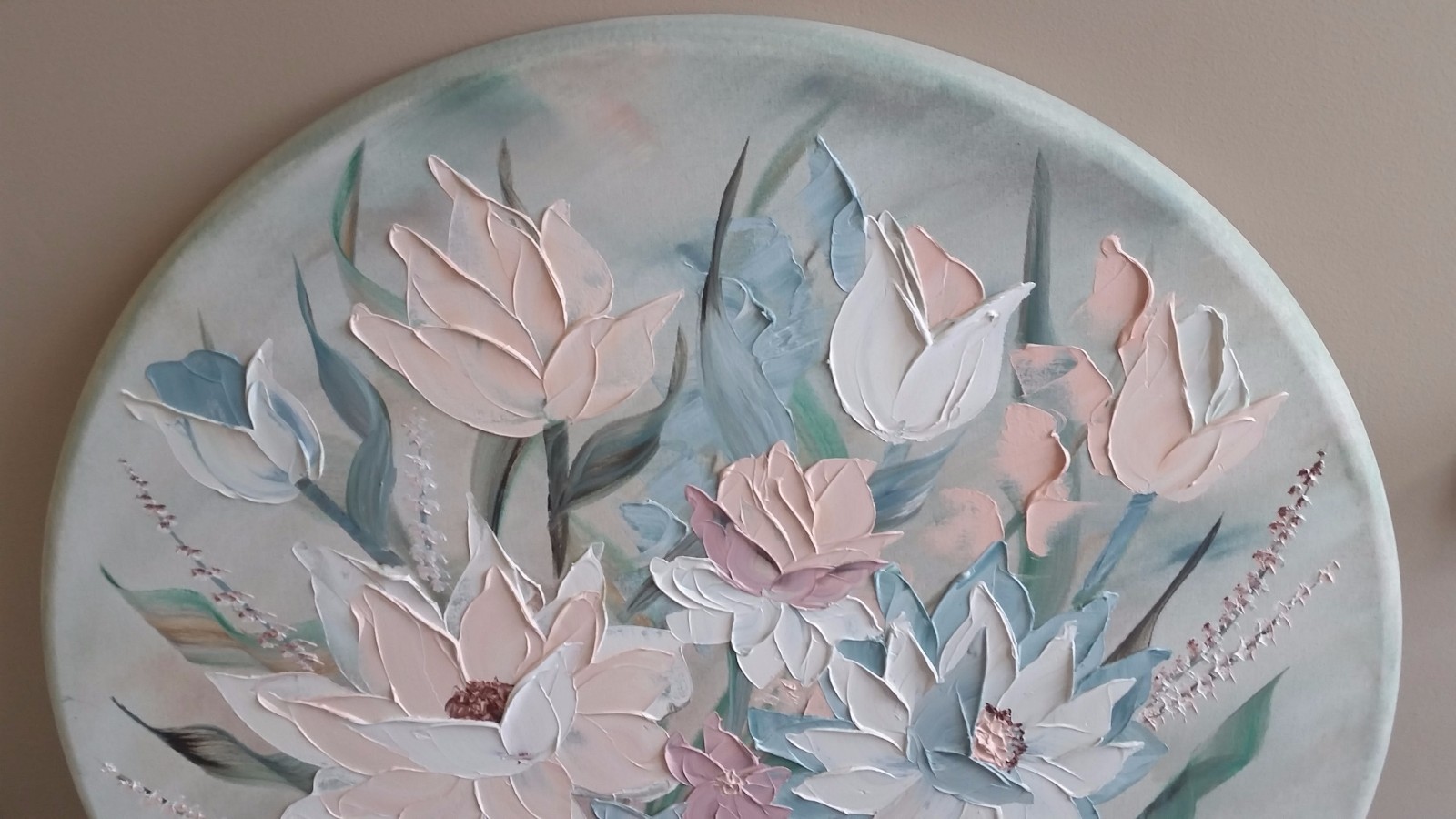 MCM Andersen Signed Original Floral Still Life Oil Painting LARGE 45