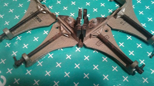 4 CRAFTSMAN CORNER CLAMPS NO. 9-6661 9-6666 ~ Saw Guide Miter Cut Sears Set vtg