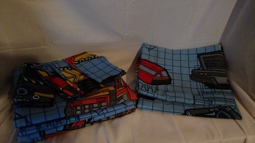 Kids Boys TONKA TRUCK Toddler Bed Crib Bedding Curtains Valance DAN RIVER Quilt