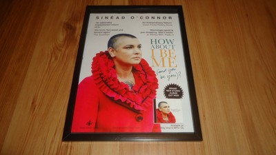 SINEAD O'CONNOR how about i be me-framed original advert