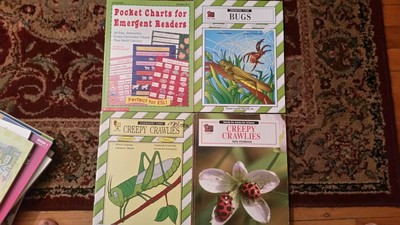 Homeschool Early Childhood PK - 2 Scholastic Wookbooks Poems Reading Math ETC
