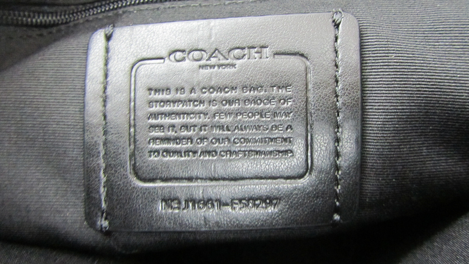 NWT Coach Signature Zip File Crossbody Bag Brown Black F58297 Purse $225
