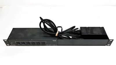 Extron 6-Port Switcher Box (w/ Rack Mount and AC Adapter) SW6-MTP-T-15HD-A USED