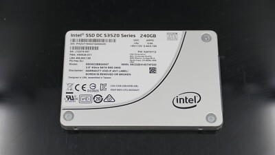 INTEL SSDSC2BB240G7 SSD DC S3520 SERIES 2.5'' 240GB 6GB/S SATA SOLID STATE DRIVE
