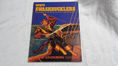 GURPS RPG Swashbucklers Steve Jackson Games pirates & adventure