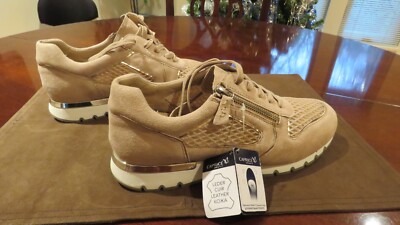 Caprice Comfort women's running shoe US 9 or EU 39 w. silver and gold accents