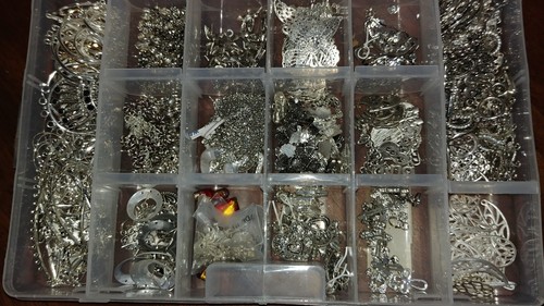 3 Craft Boxes Of Misc. Jewelry Findings