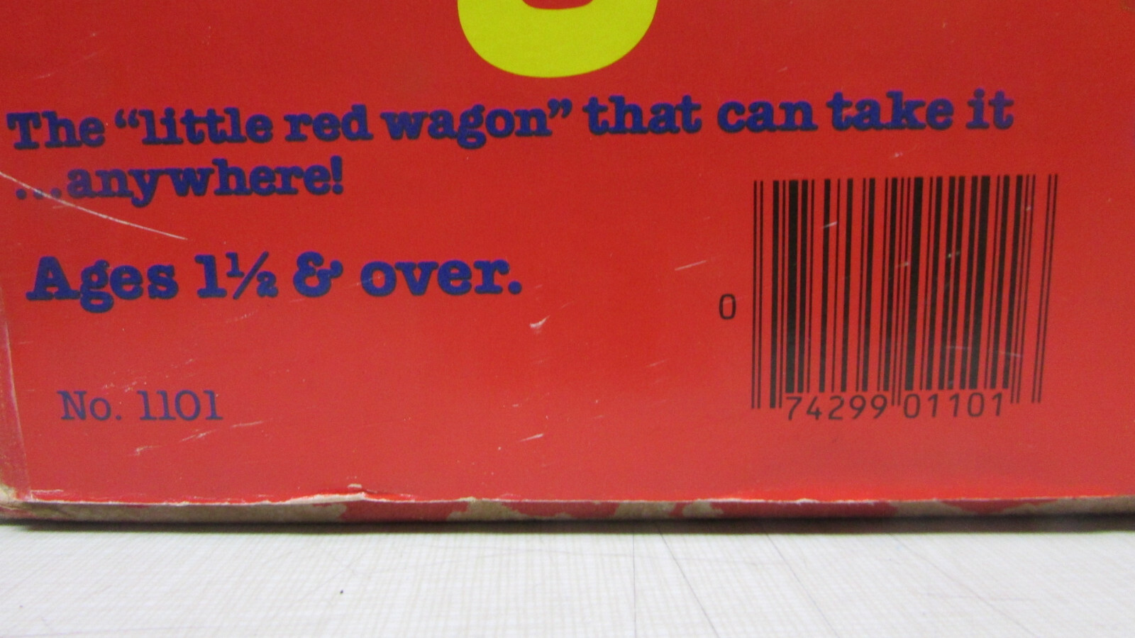 Mattel Preschool TUFF STUFF TOY WAGON #1101 new sealed box