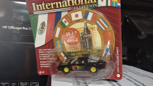 ミニカー JOHNNY LIGHTNING COCA-COLA Johnny lightning 89 NISSAN 240SX 1/64 scale INTERNATIONAL