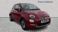2018 Fiat 500 1.2 Lounge 3dr HATCHBACK PETROL Manual