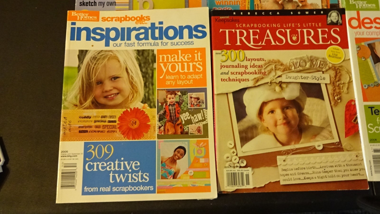 Scrapbooking Magazines Lot 13 Incl. 9 SPECIALS Over $160 Retail Keepsakes BH&G