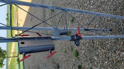 Rohn antenna tower gin pole clamp 25g 20g 45g. Buy it now for 225.0