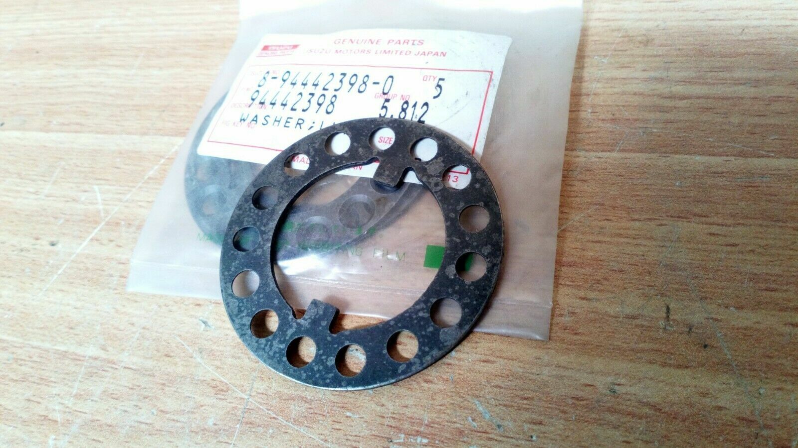 2x Hub Adjusting Nut Washer Front for Isuzu Chevrolet Opel 2x Hub Adjusting Nut Washer Front for Isuzu Chevrolet Opel