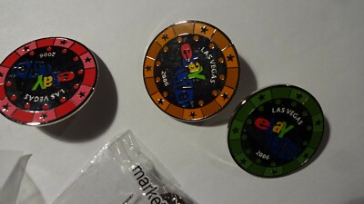 eBAY Live 2006 Las Vegas Trading Pins Set Lot of 13 Collectibles