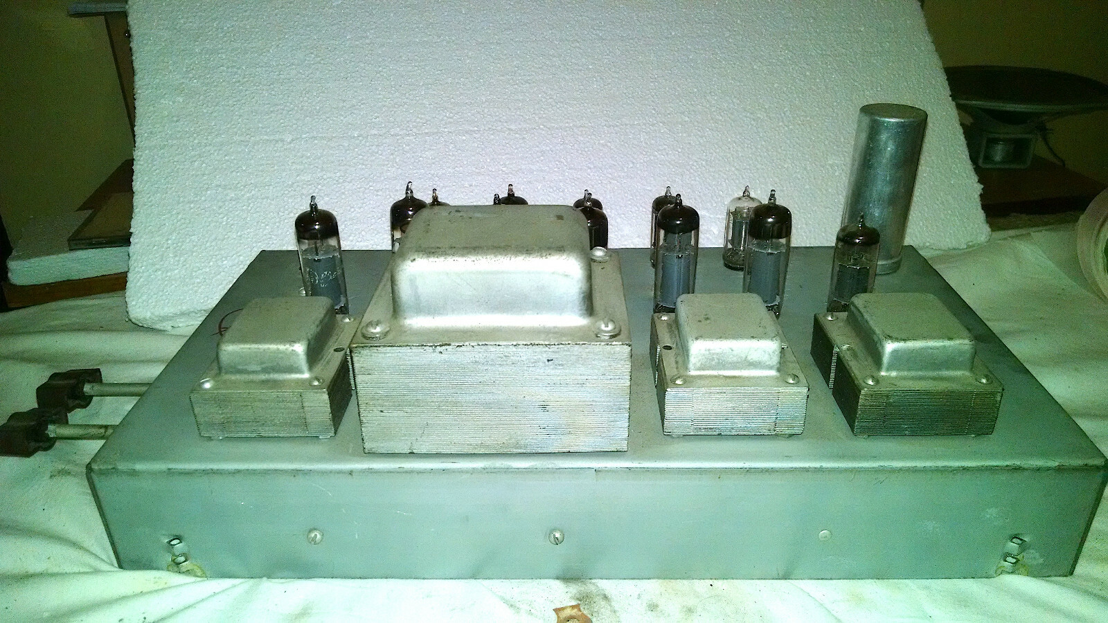 HAMMOND ORGAN AMPLIFIER H-AO-33-3 FROM A TONE CABINET  FOR PARTS OR REPAIR