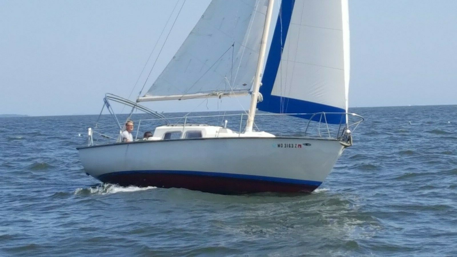 Tartan 27 Sailboat with Rebuilt Engine (Shallow Draft)