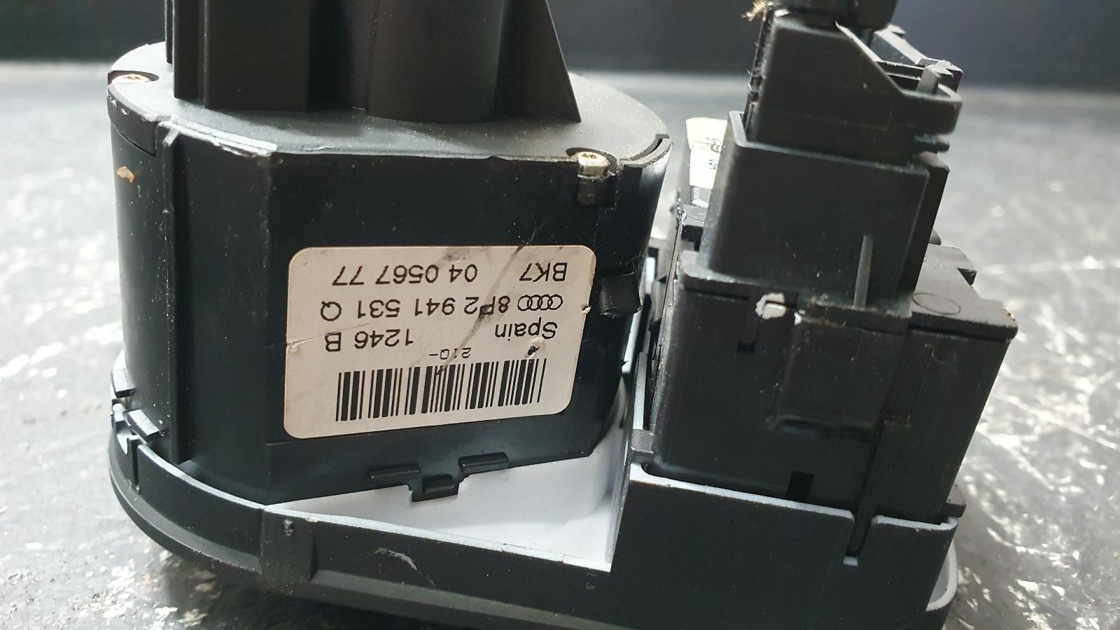 2007 Audi A3 COMBINATION HEADLAMP SWITCH 8P W/ FRONT FOGLAMP &amp; 8P2941531Q image 5