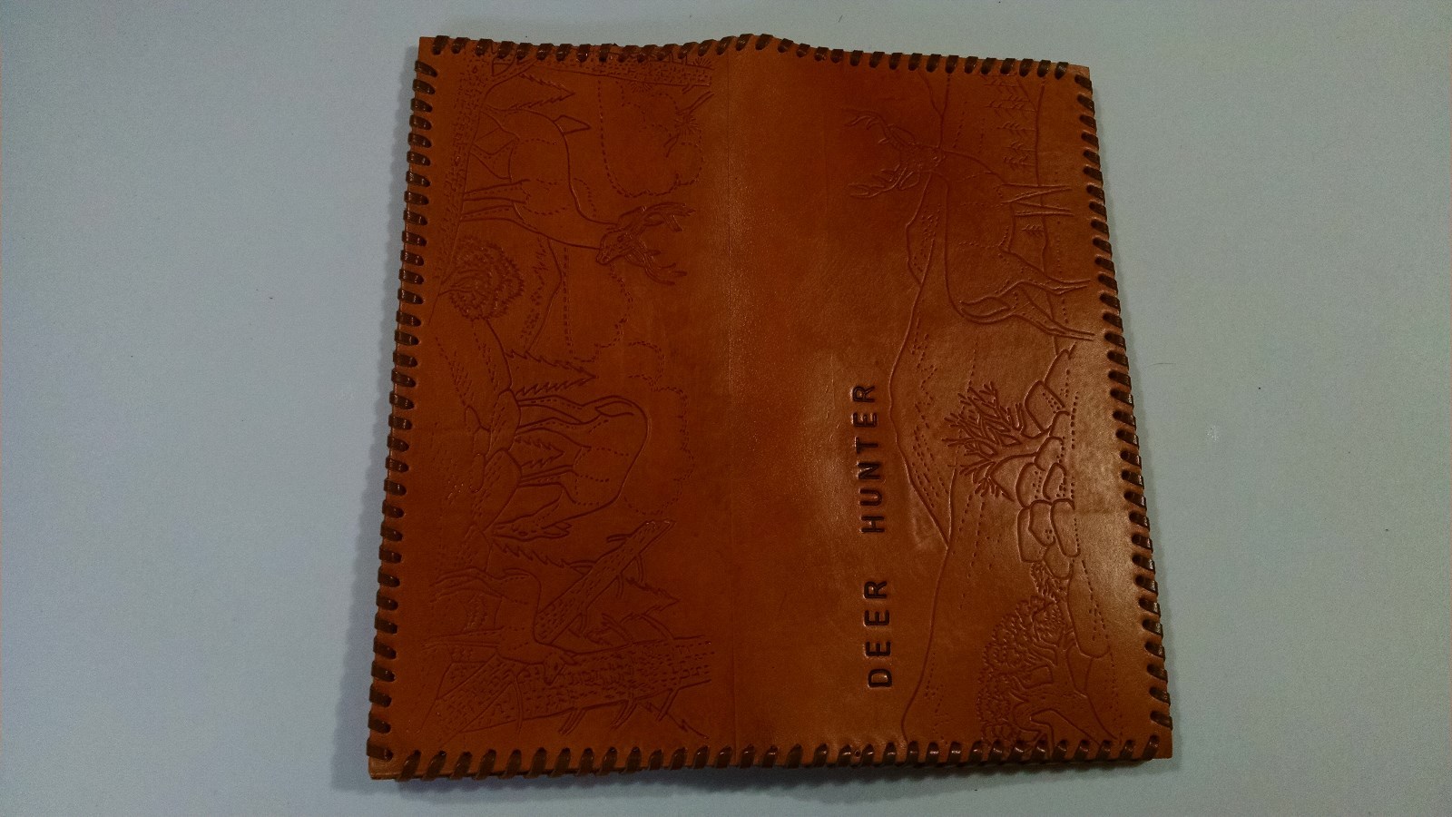 Oil Field Leather Pipe Tally Book Cover 8.75