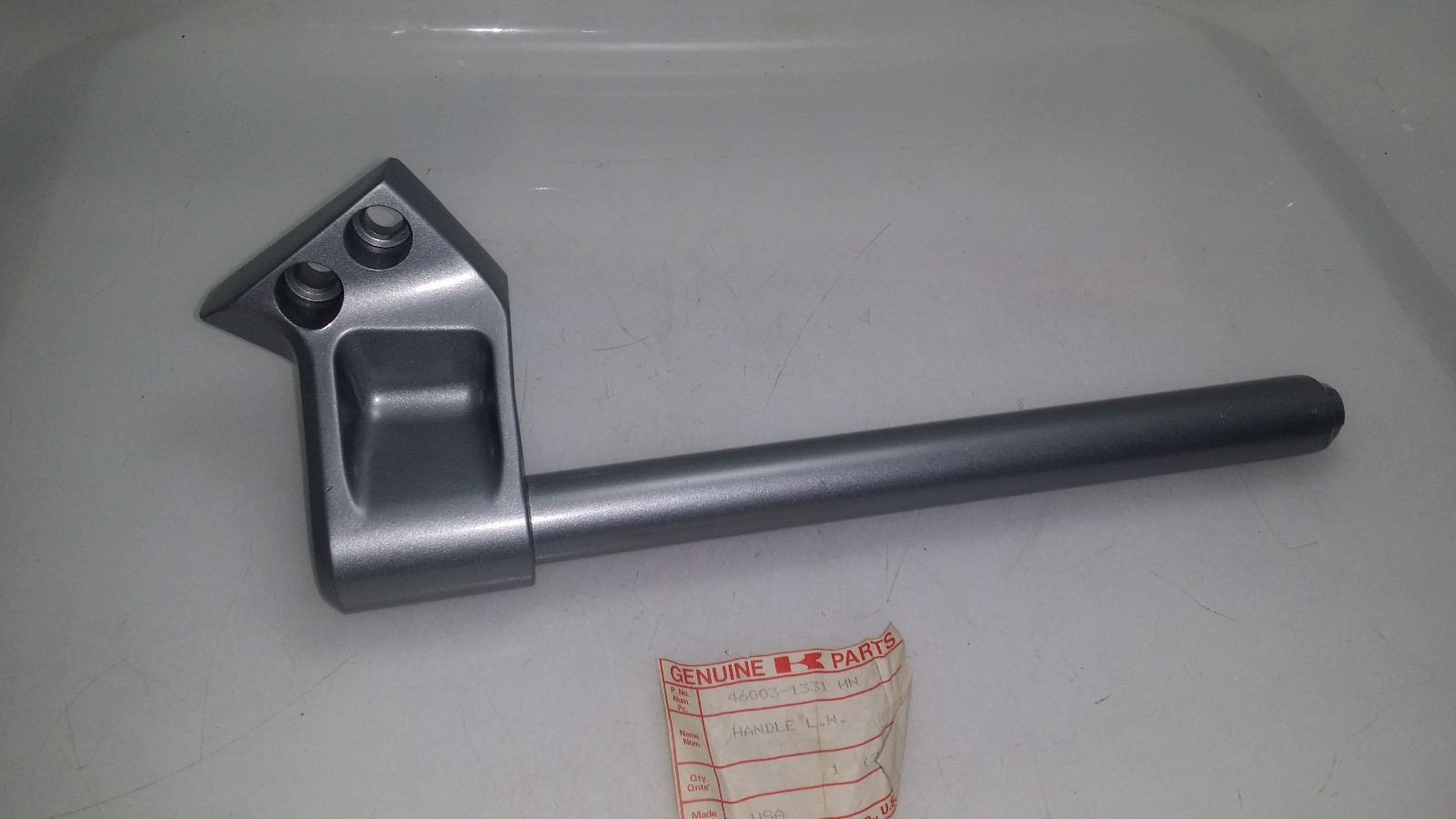 NOS New OEM Kawasaki 46003-1331-HN LH Gray Handle Bar Left Zx-6