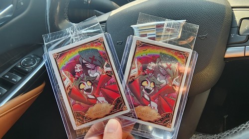 hazbinhotel Charlie etc...トレーディングカード　トレカ Hazbin Hotel Trading Card Charlie & Vaggie Foil Promo Card