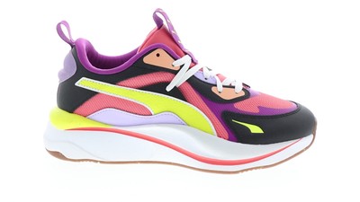 Puma RS-Curve Sunset 38140601 Женские розовые кожаные кроссовки Lifestyle 6.5