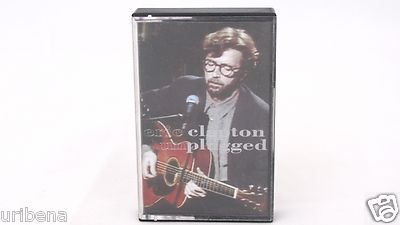 Eric Clapton Unplugged Cassette Vintage Rock Music Collectibles Records Original
