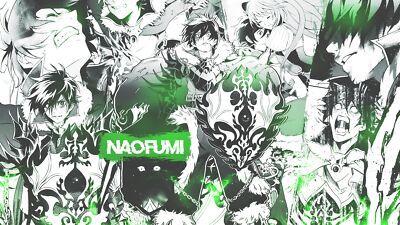 Anime manga collage iwatani naofumi tate no yuusha Playmat Gaming Mat Desk