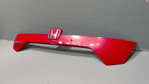 2016-2021 Honda Civic Trunk Deck Lid License Plate Molding Cover Panel Trim OEM