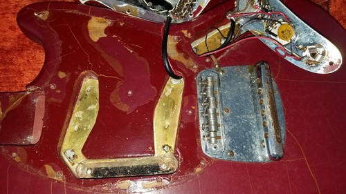 Fender  Mustang parts,  1974 Vintage