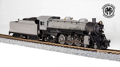 BLI N 6948 Light Pacific 4-6-2 NYC 6467 ''Battleship Gray'' Paragon4 Sound DC DCC