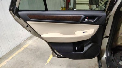 15-16 Subaru Legacy OEM Rear Left Driver Interior Door Trim panel (Ivory P50)
