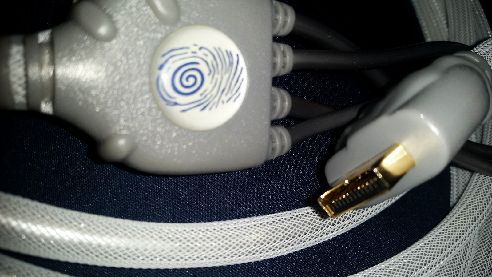 PSYCLONE S-Video12'  AV Composite RCA Video Cable Playstation PSX PS2 PS3 HTF!