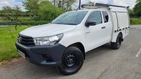 2018 Toyota Hilux 2.4 D-4D Active 4WD Euro 6 4dr (3.5t) PICK UP Diesel Manual