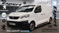 2018/68 PEUGEOT EXPERT 1000 1.6BLUEHDi 95ps PROFESSIONAL WHITE DIESEL NO VAT VAN