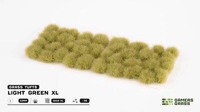 Трава для геймеров: Светло-зеленый пучок XL (12 мм)