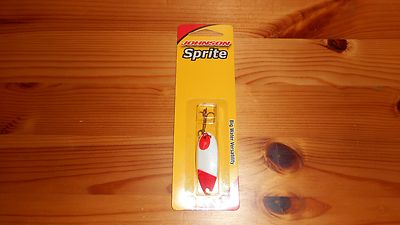 Johnson Sprite 1/8 унции Приманка для форели со льда, кастинговая ложка для джиговой ловли, красная жемчужина