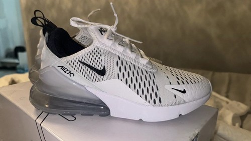 ゆ Nike Air Max 270 Womens Size 6 Light Soft Pink White Running
