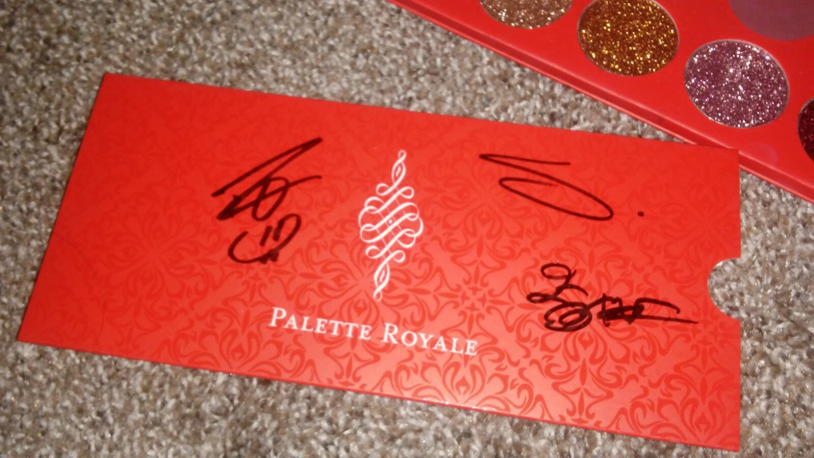 Signed Palaye Royale Palette Royale Authentic Eyeshadow Palette